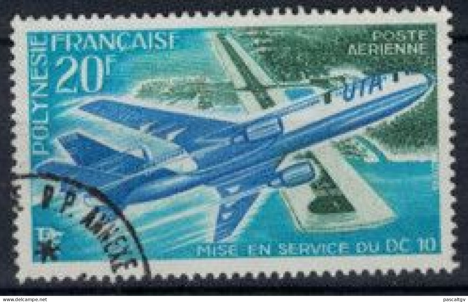 Polynésie Française - 1973 - PA N° 74 Oblitéré - Oblitérés
