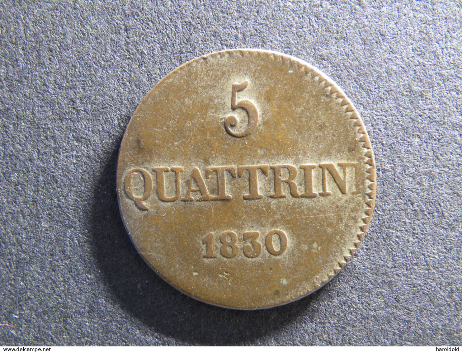TOSCANE - 5 QUATTRINI 1830 - TRES BELLE PATINE - Tuscan