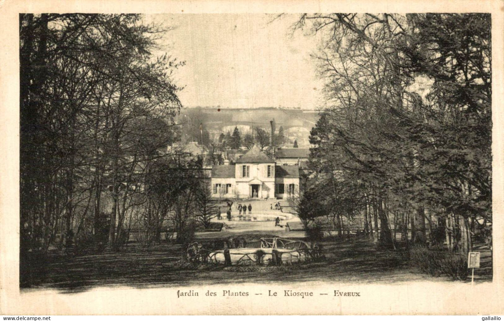 EVREUX JARDIN DES PLANTES LE KIOSQUE - Evreux