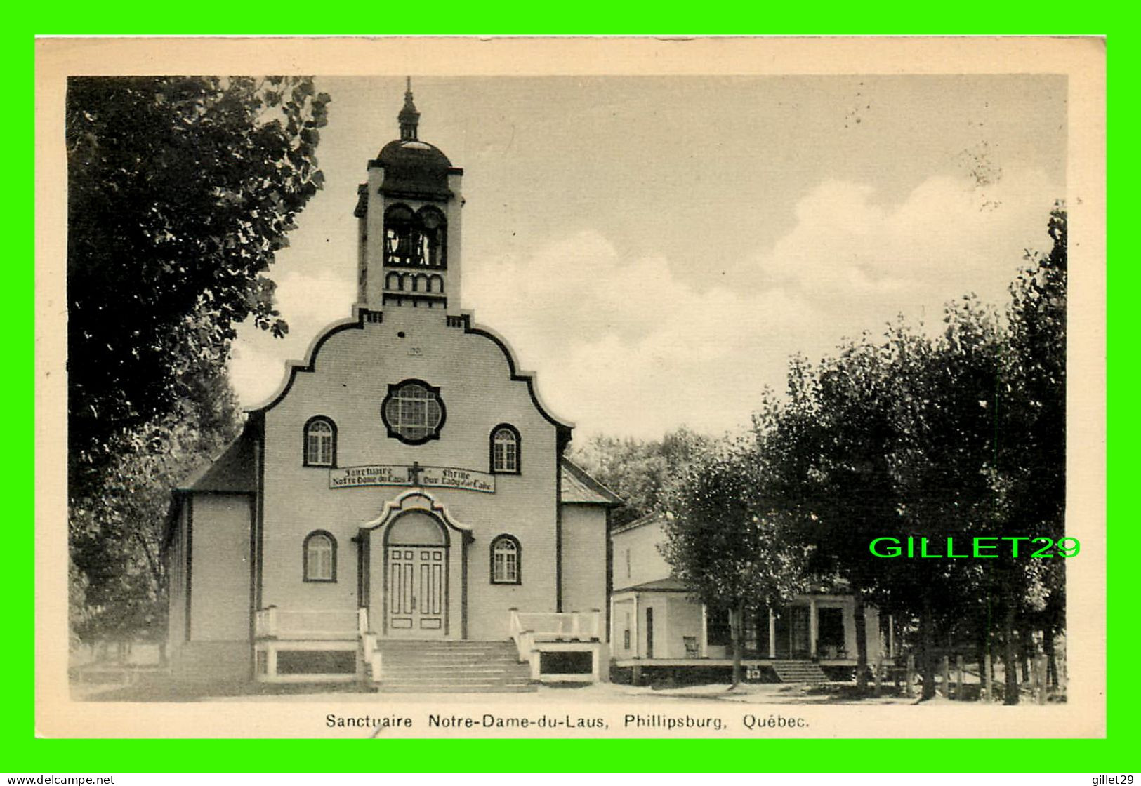 PHILLIPSBURG, QUÉBEC - SANCTUAIRE NOTRE-DAME-DU-LAUS - PHOTO TEX -  GRANGER FRÈRES LIMITED - - Autres & Non Classés