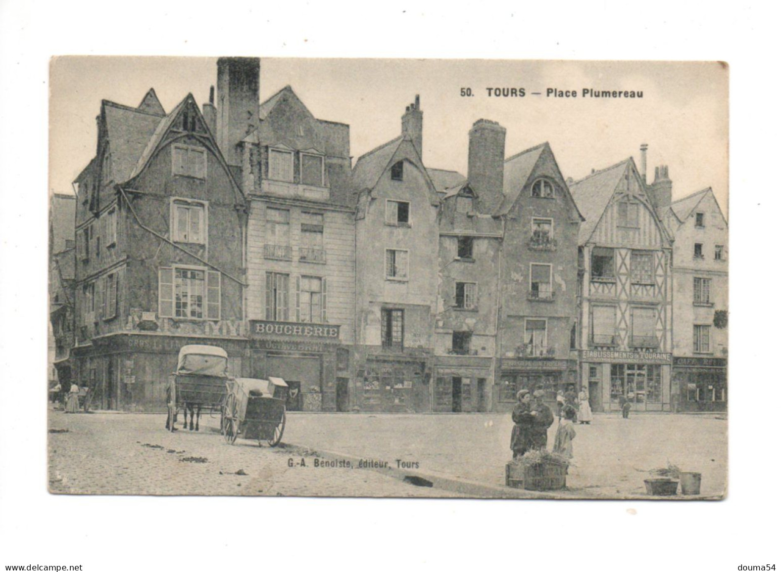 TOURS (37) - Place Plumereau - Tours