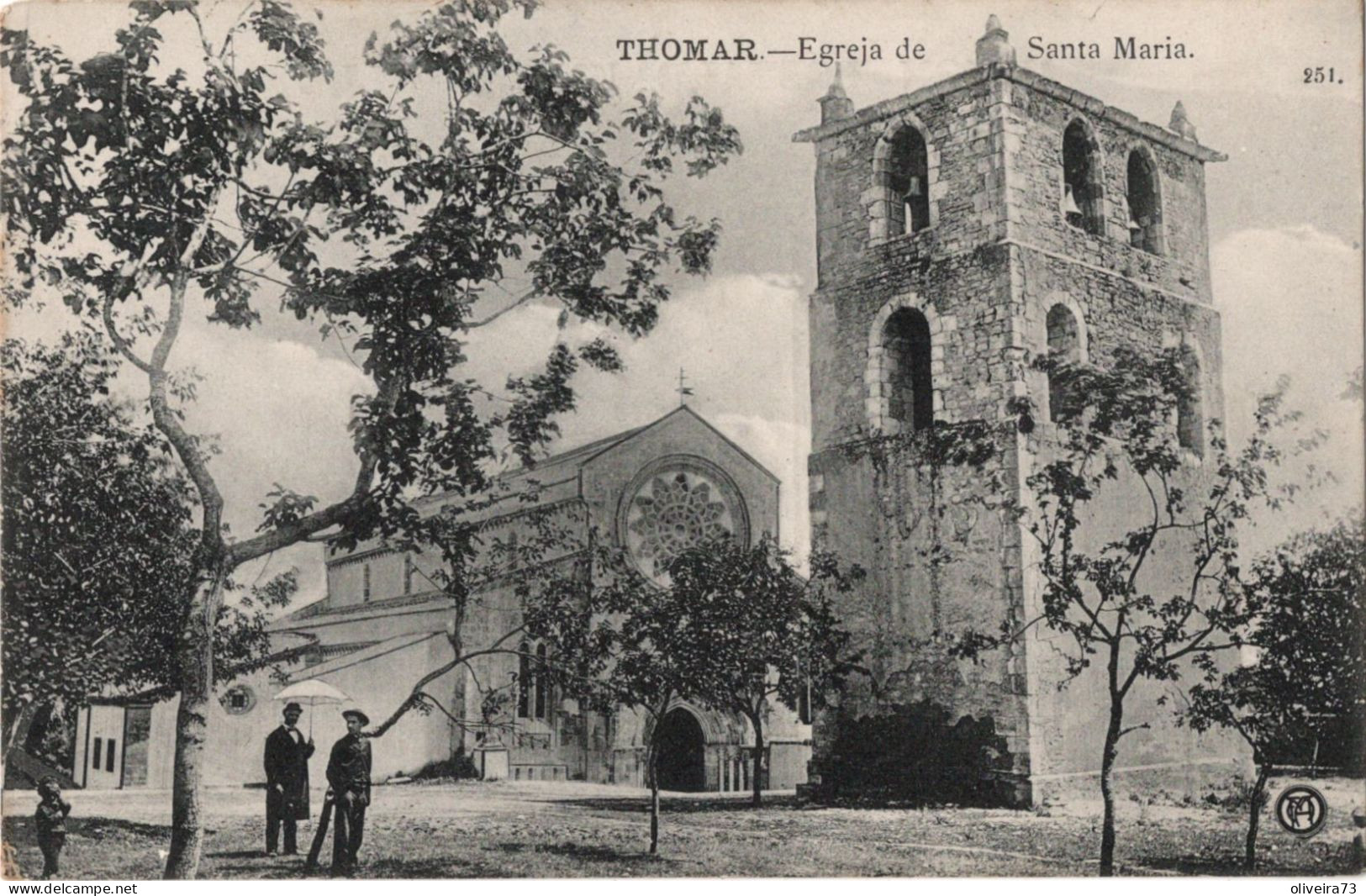 TOMAR - THOMAR - Igreja De Santa Clara (Ed. F. A. Martins   Nº 251) - PORTUGAL - Santarem