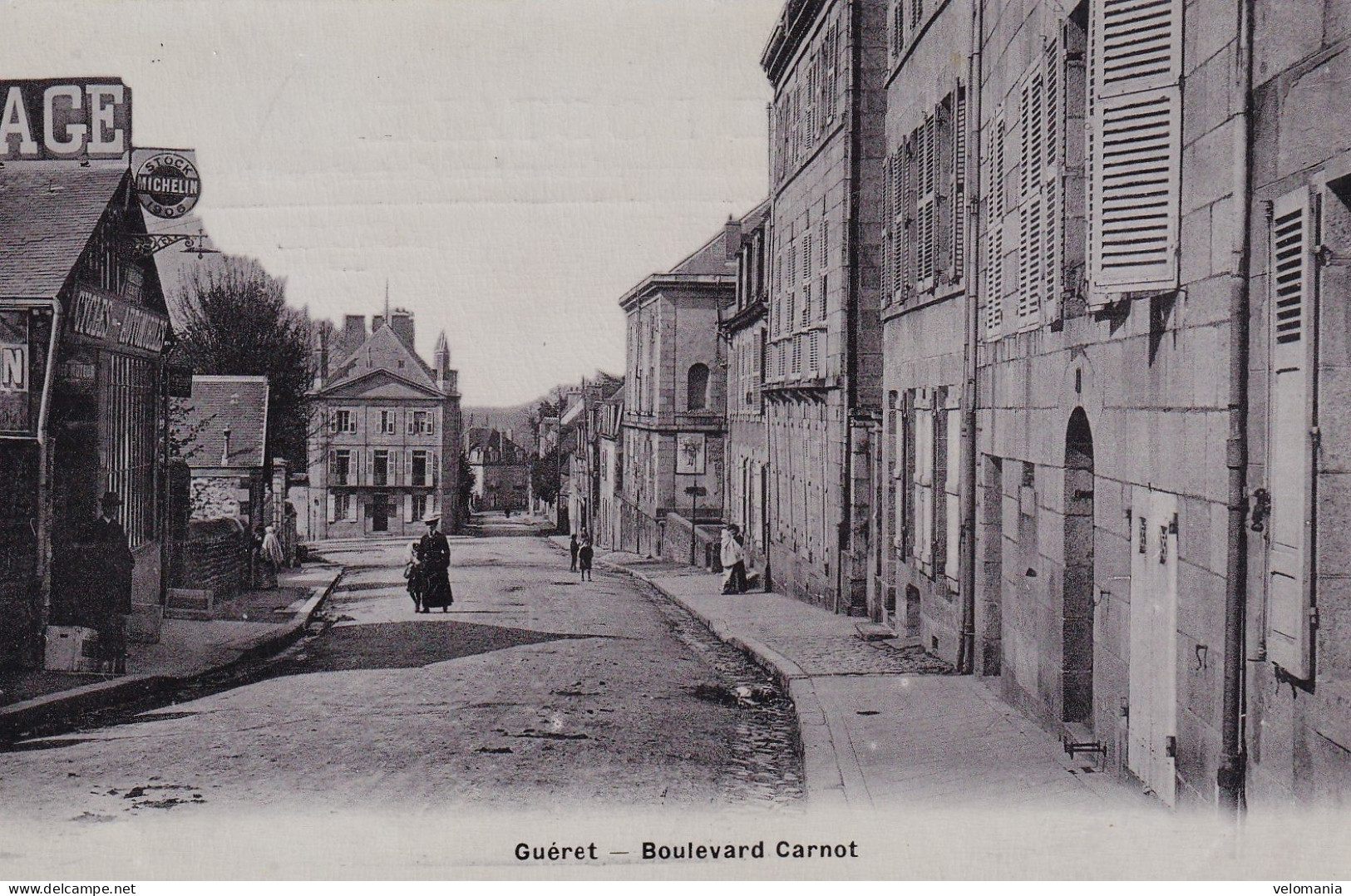 S16069 Cpa 23 Guéret - Boulevard Carnot - Guéret