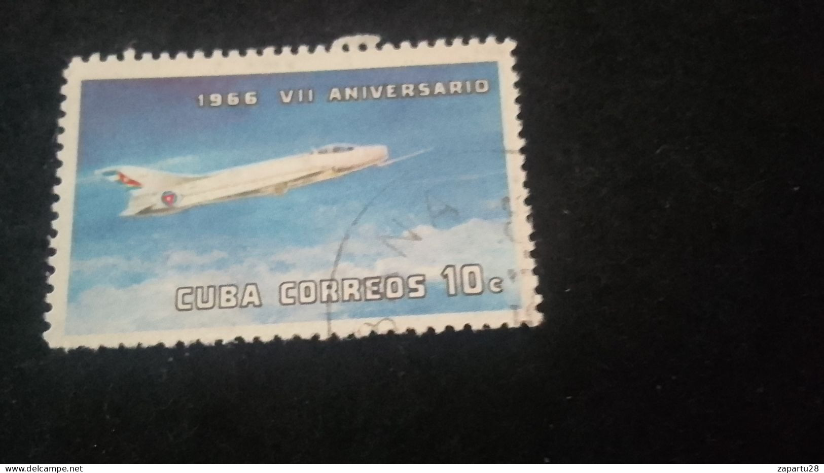 CUBA- 1980-90   10  C.     DAMGALI - Used Stamps