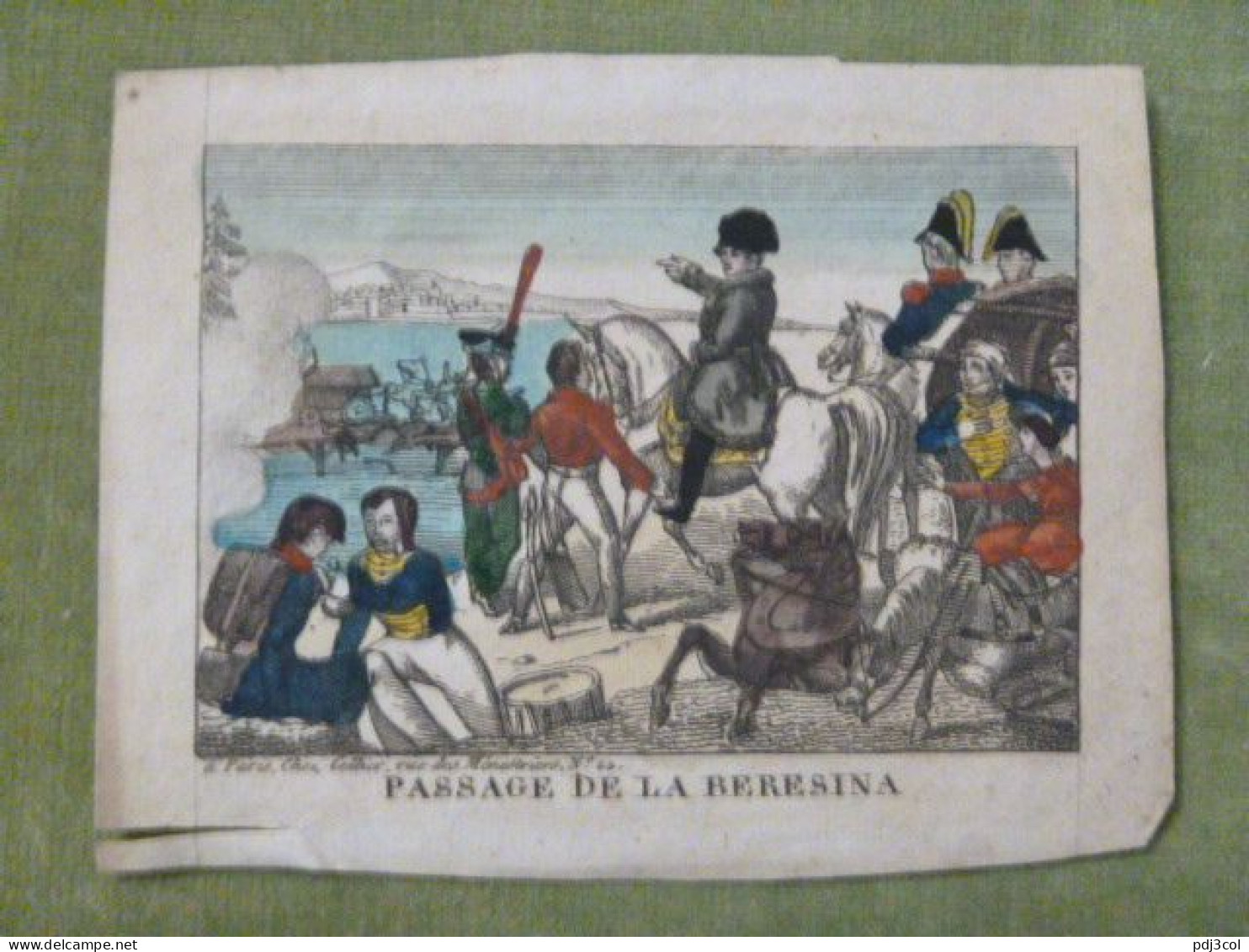 Napoléon - Petite Image Populaire - PASSAGE DE LA BERESINA - Geschiedenis