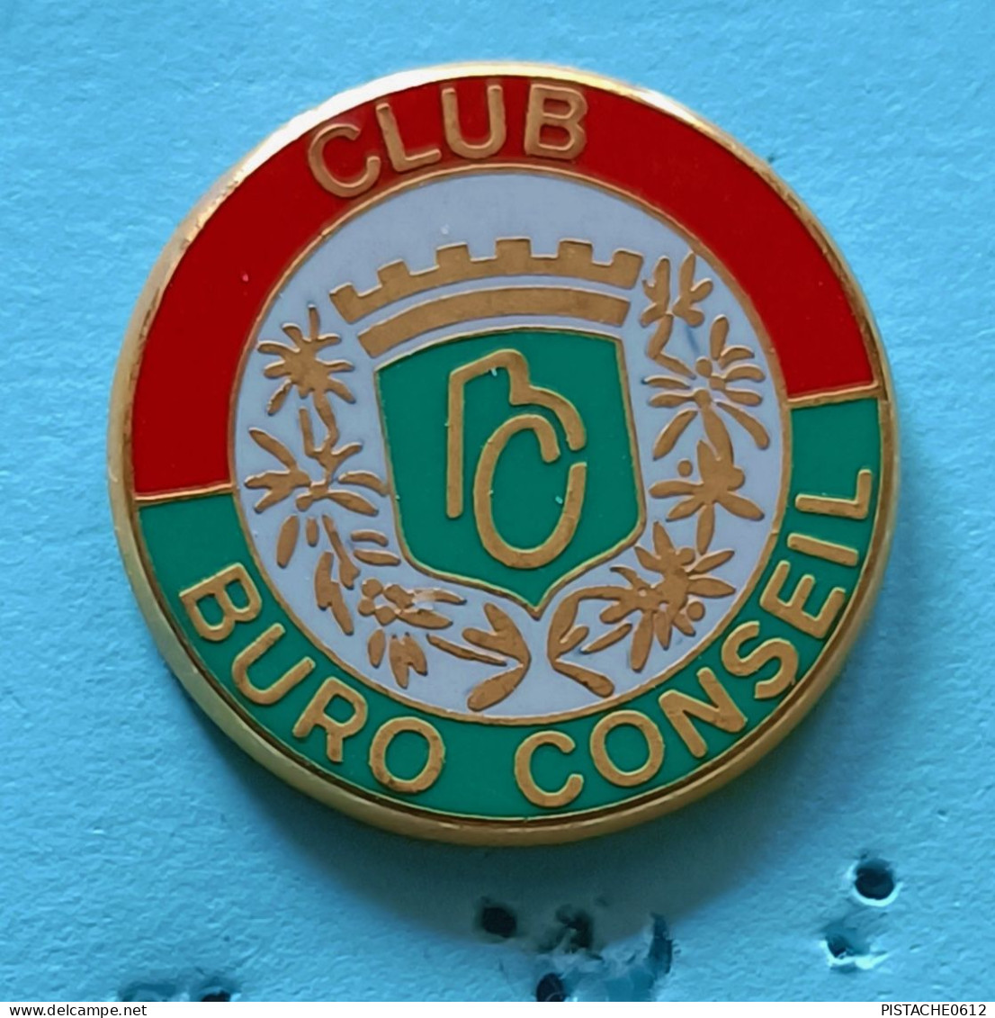 Pin's Club Euro Conseil Serie Limitée à 500 Exemplaires - Amministrazioni