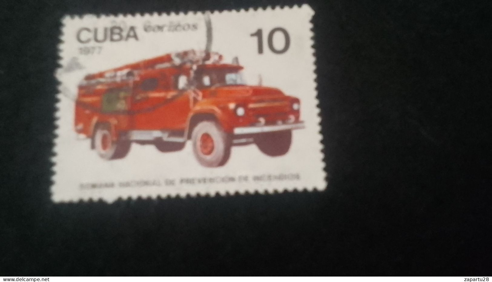 CUBA- 1980-90   10  C.     DAMGALI - Oblitérés