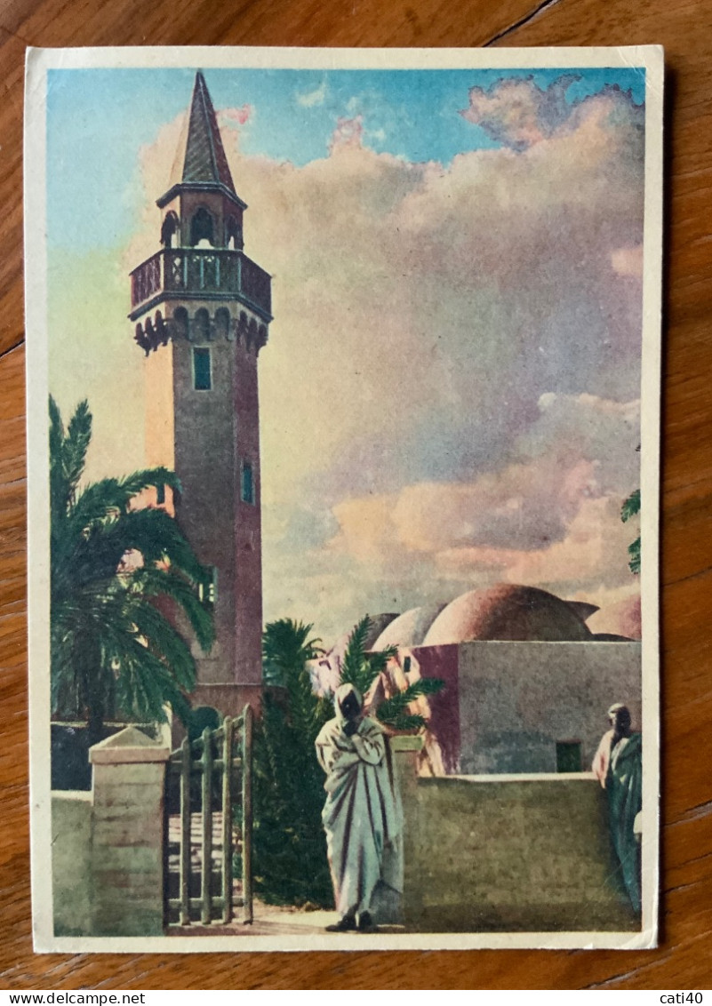 TRIPOLI - LA MOSCHEA  - TRIPOLI  19/12/40  Per COSENZA - Amtliche Ausgaben