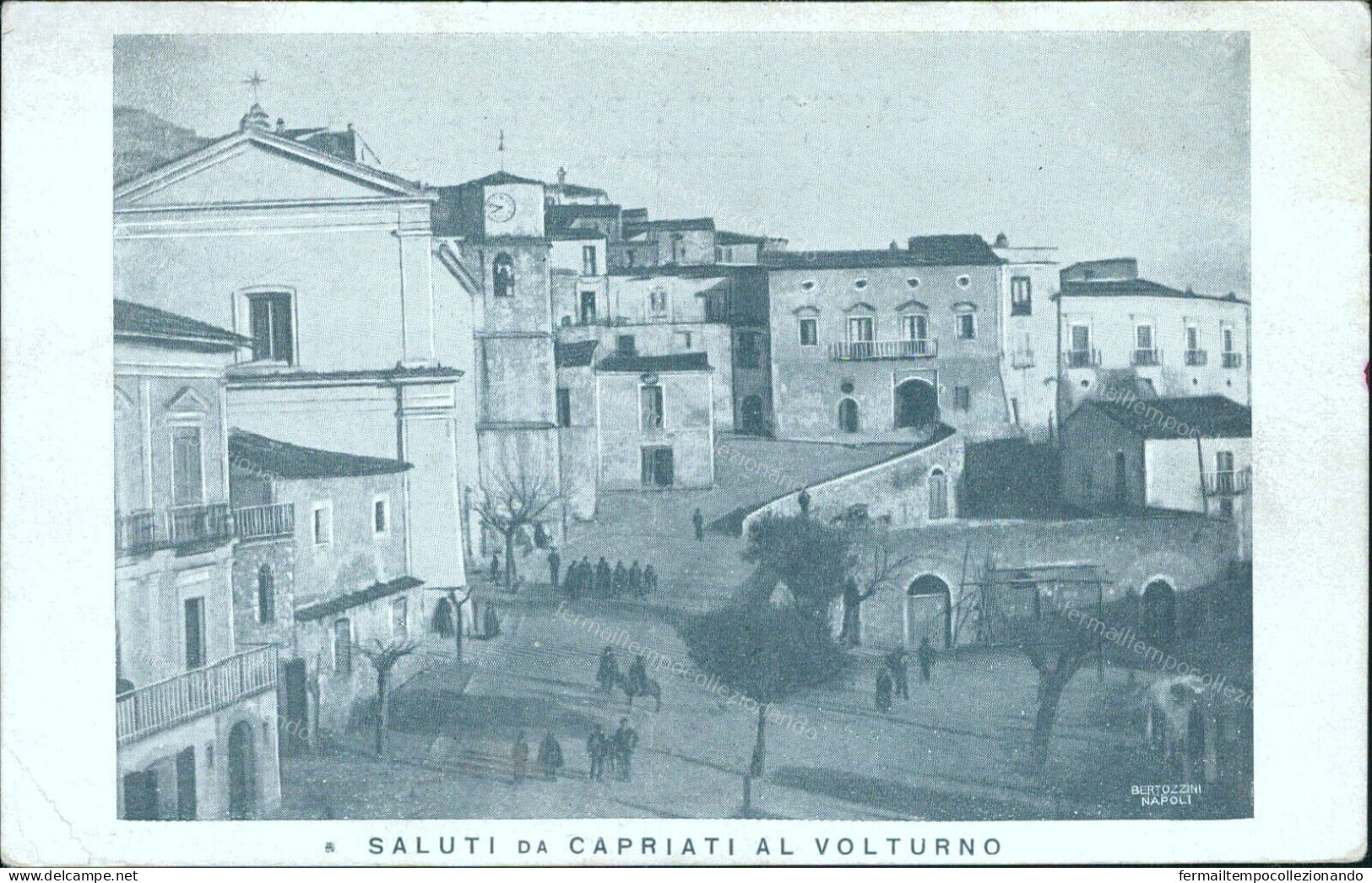 Cp95  Cartolina Saluti Da Capriati Al Volturno Provincia Di Caserta Campania - Caserta