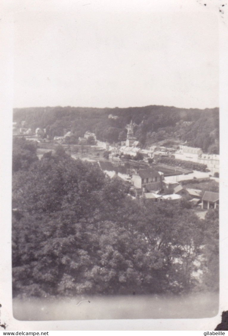 Photo Originale  - Juin 1937 -  Vue Prise Du Chateau De PIERREFONDS ( Oise ) - Places