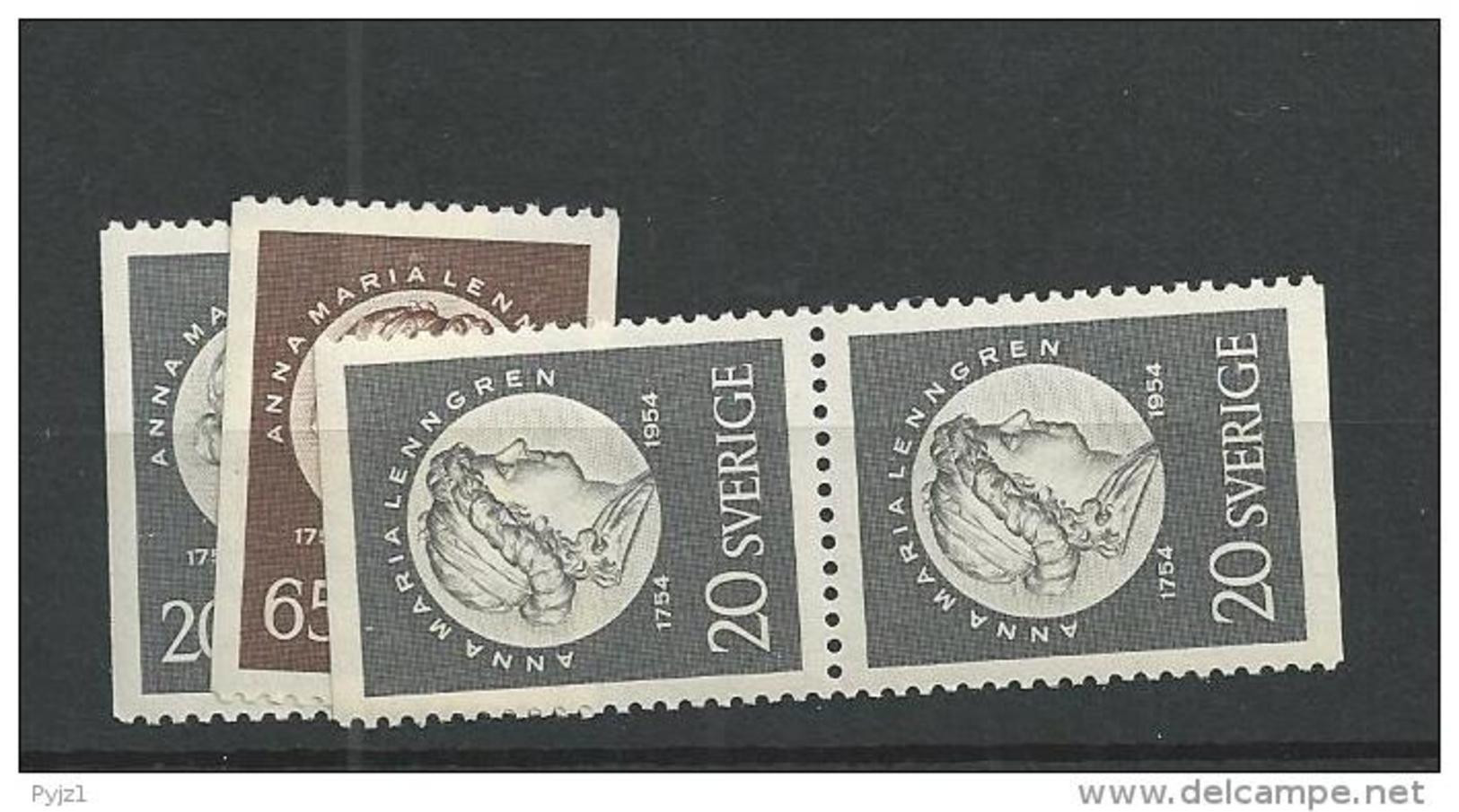 1954 MNH Sweden, Sverige, Postfris - Ungebraucht