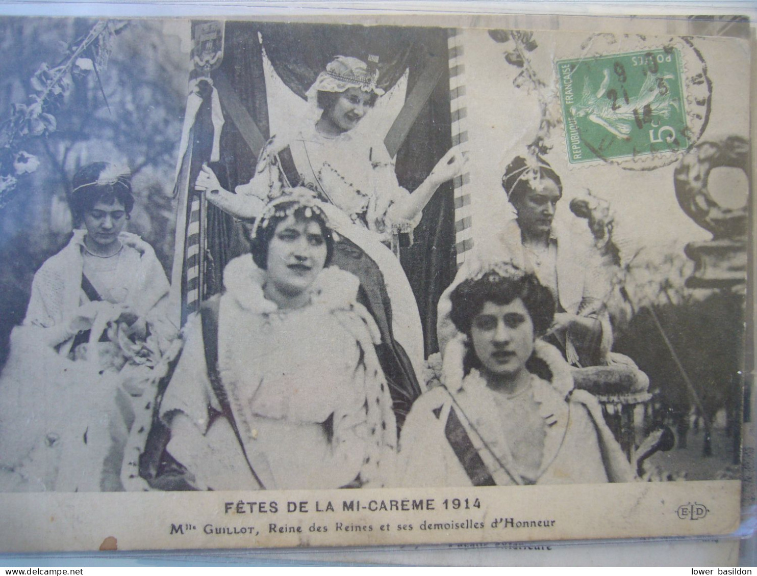 Fêtes De Mi-Carême    1914    (Melle Guillot) - Autres & Non Classés