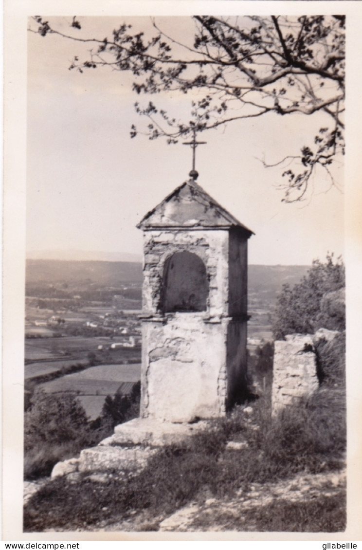 Photo Originale -religion - Oratoire - Petite Chapelle - Commune LE CASTELLET (var)  -  Rare - Places
