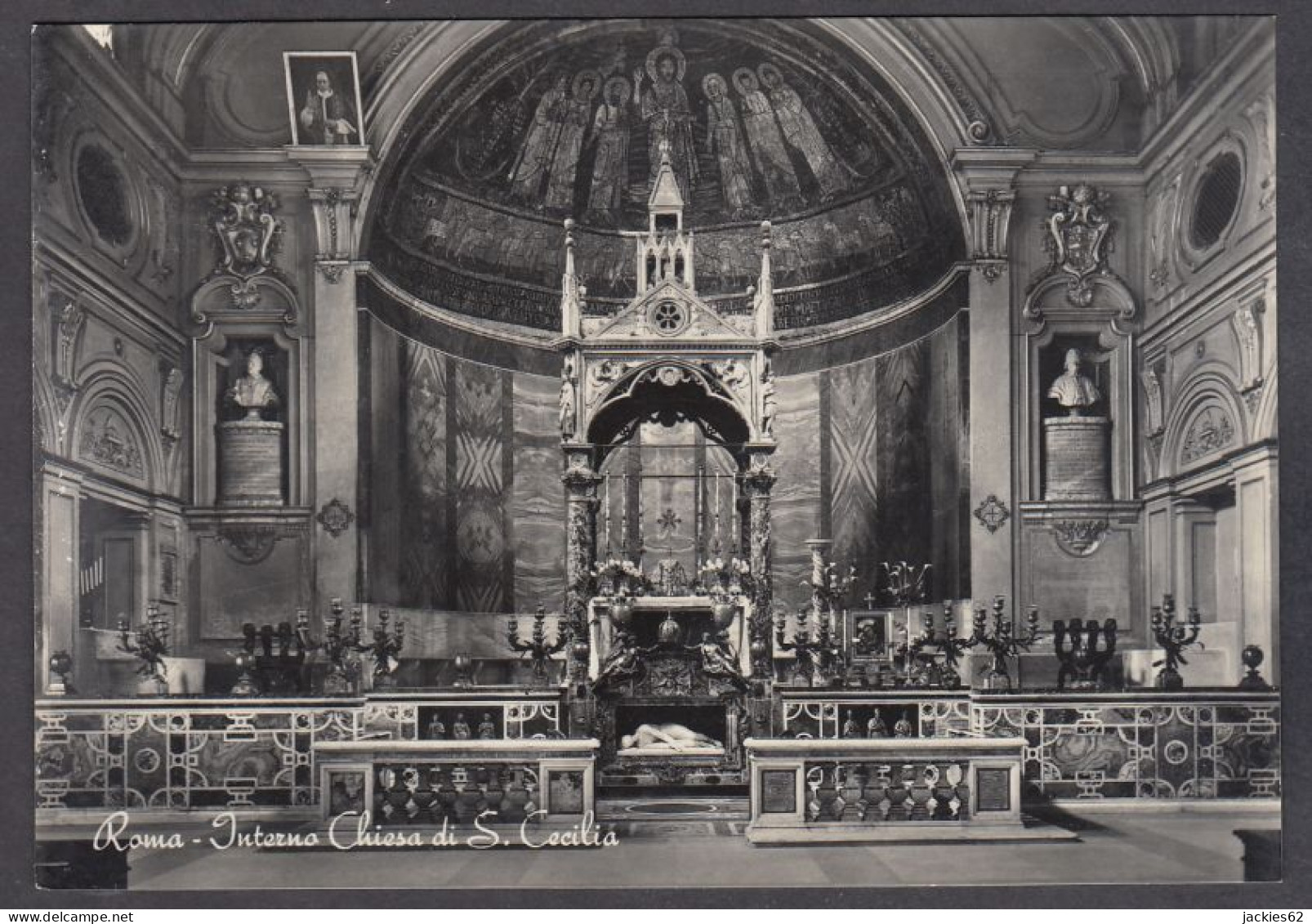 126635/ ROMA, Santa Cecilia In Trastevere, Interno - Eglises