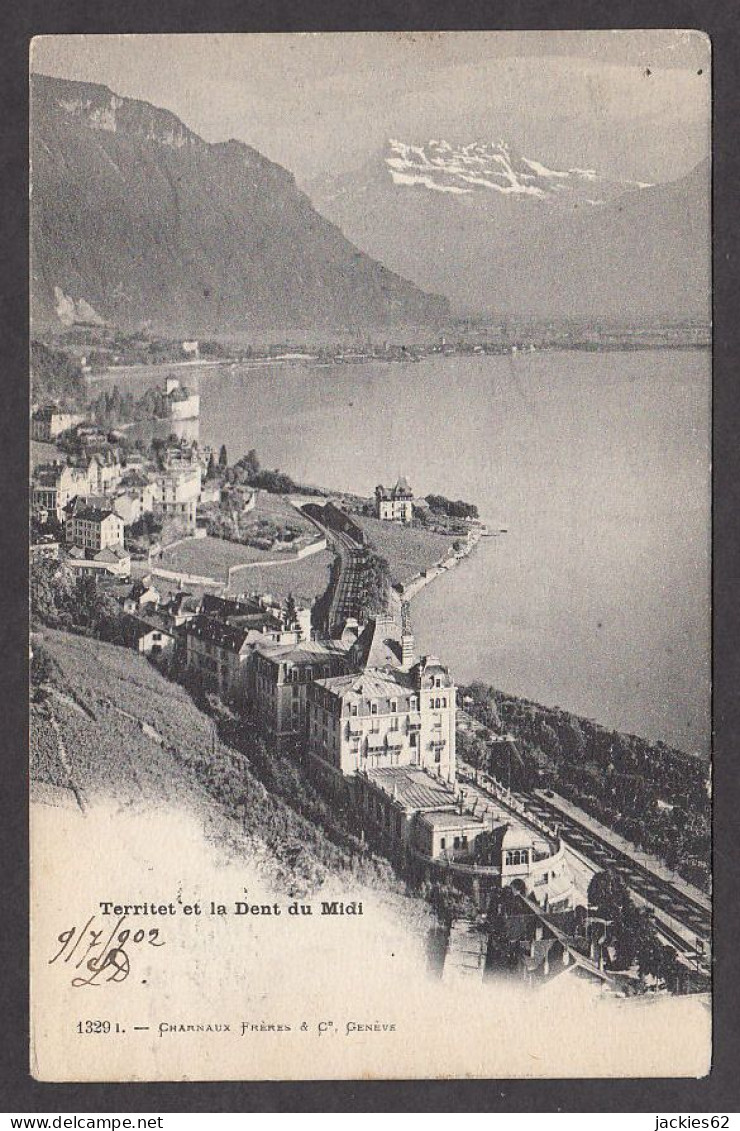 110244/ TERRITET Et Dents Du Midi, 1902 - Montreux