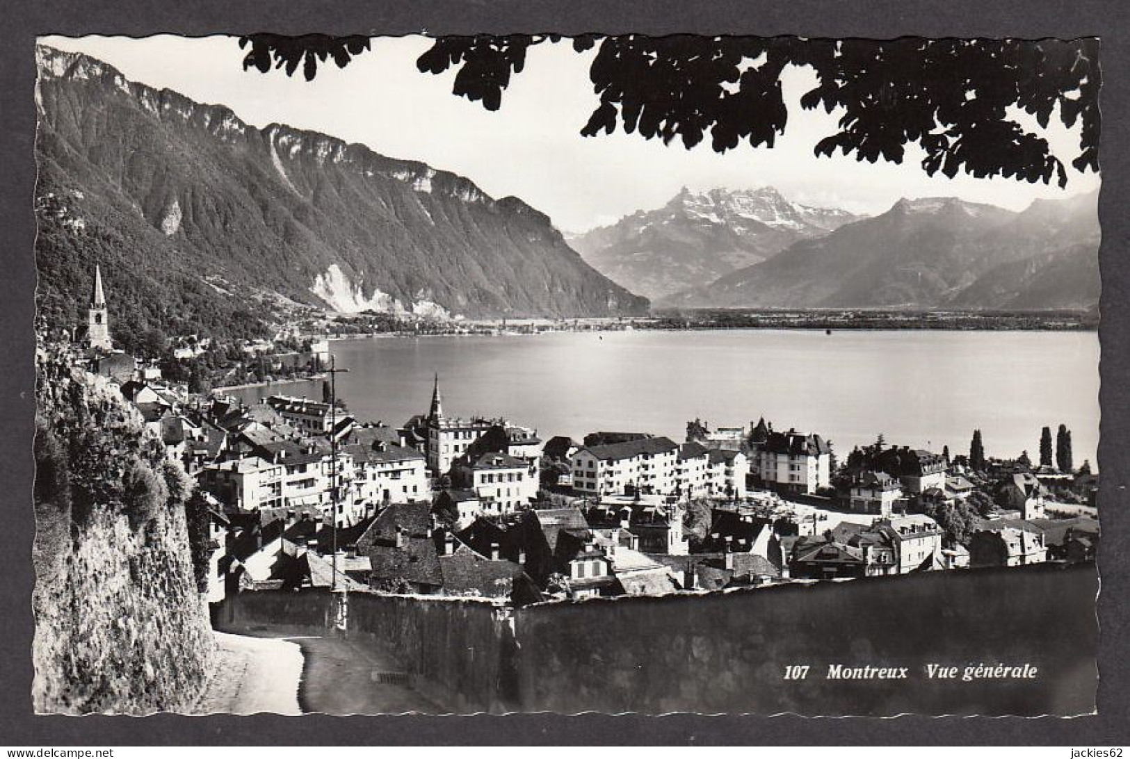 110214/ MONTREUX, Vue Générale - Montreux