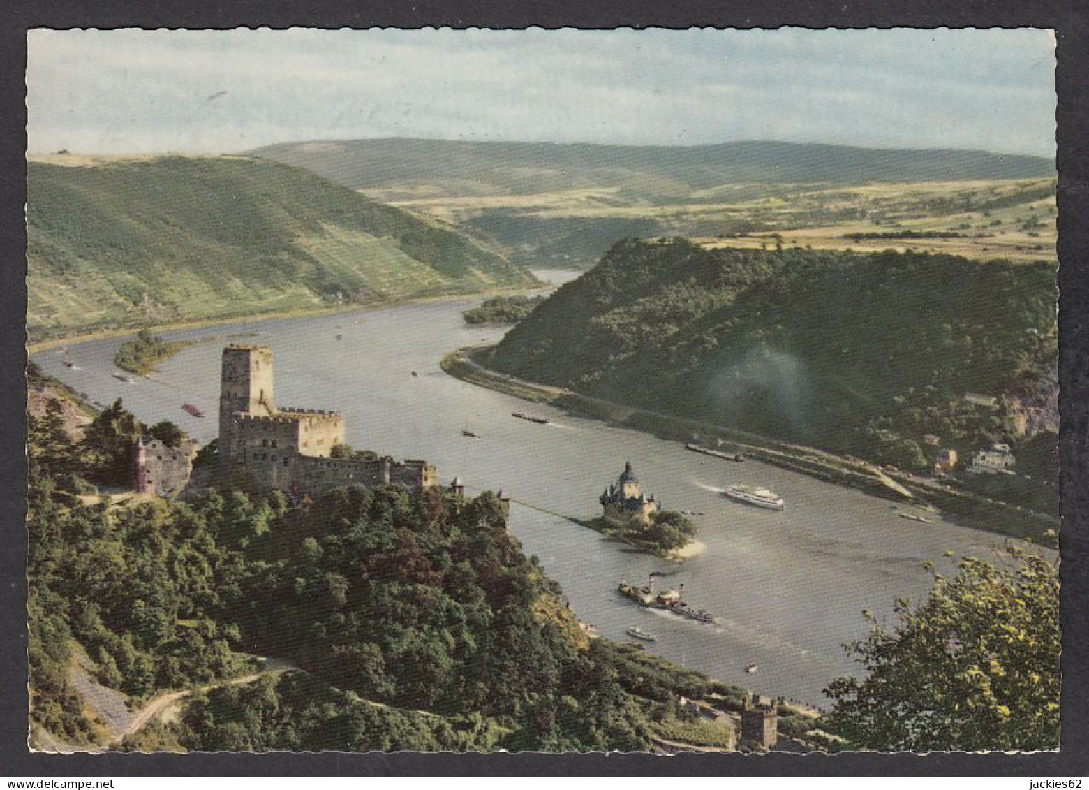 090068/ KAUB, Burg Gutenfels Mit Der Pfalz - Kaub