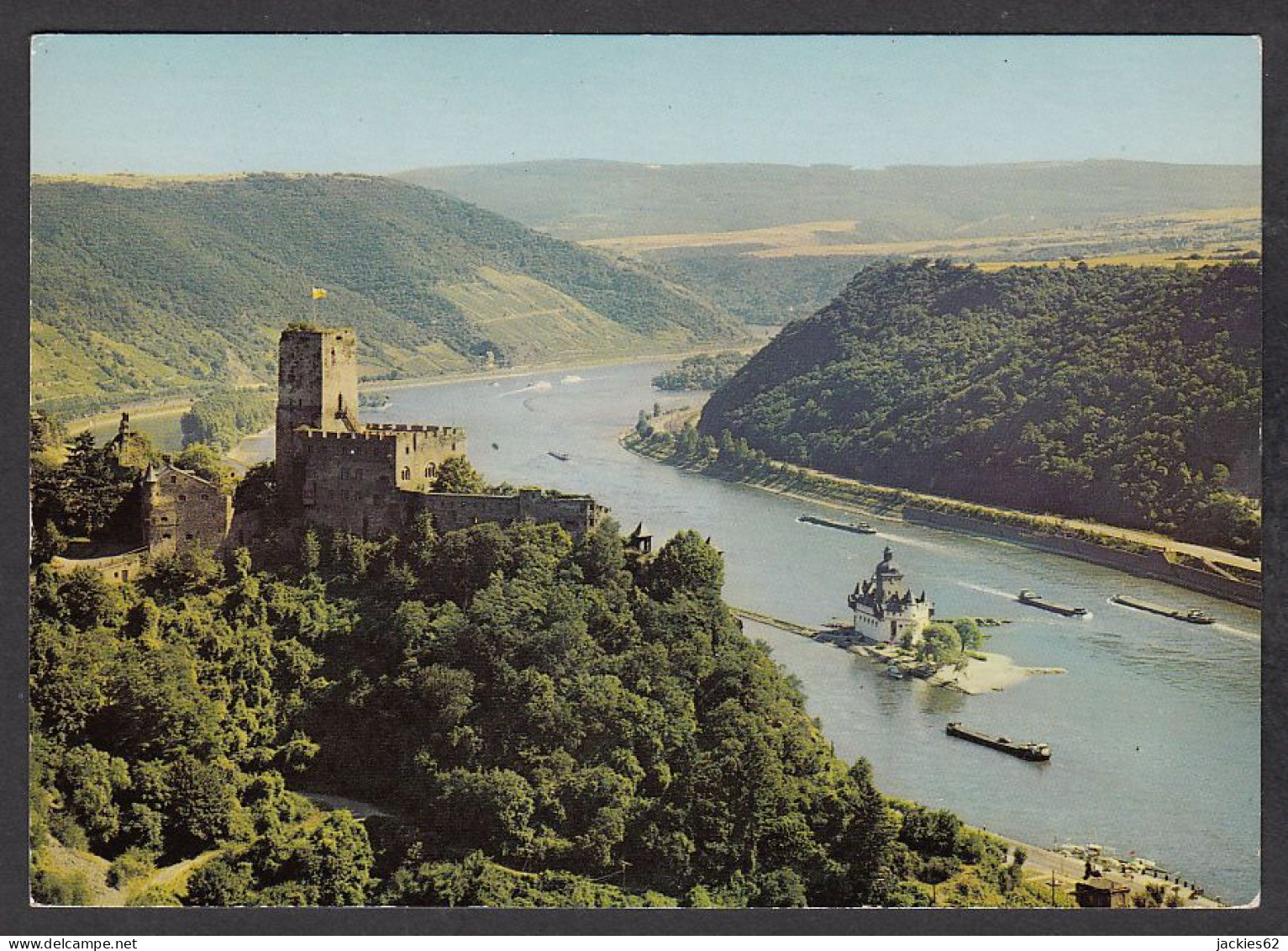 090067/ KAUB, Burg Gutenfels Mit Der Pfalz - Kaub