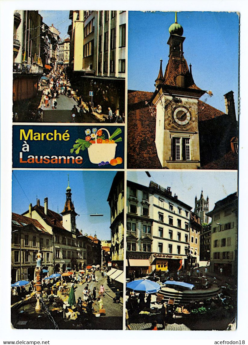 Le Marché à Lausanne - Lausanne