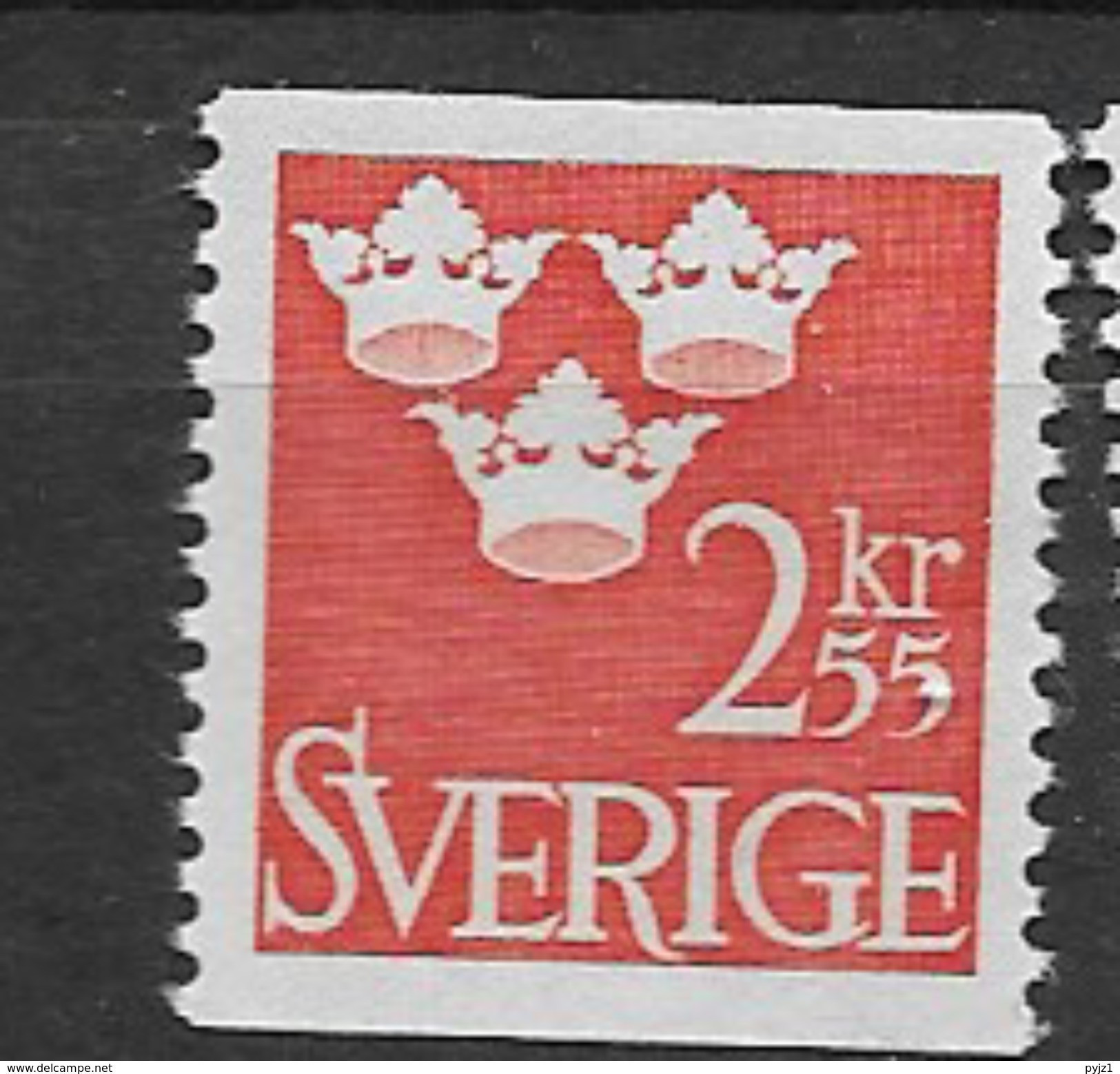 1939-69 MNH  Sweden, 3-crowns  Postfris** - Nuevos