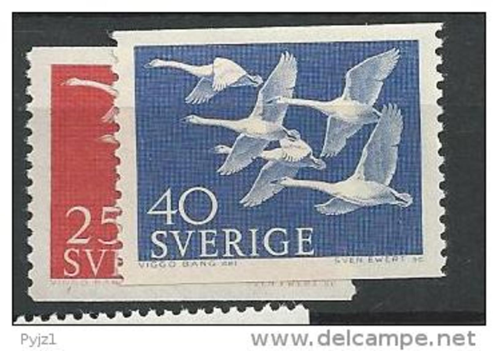 1956 MNH Sweden, Sverige, Postfris - Unused Stamps