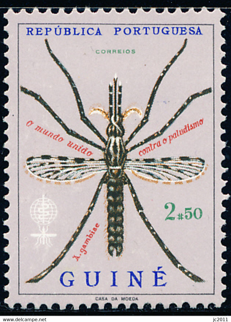 Portuguese Guinea - 1962 - Malaria Eradication / Anopheles Funestus - MNH - Portugees Guinea