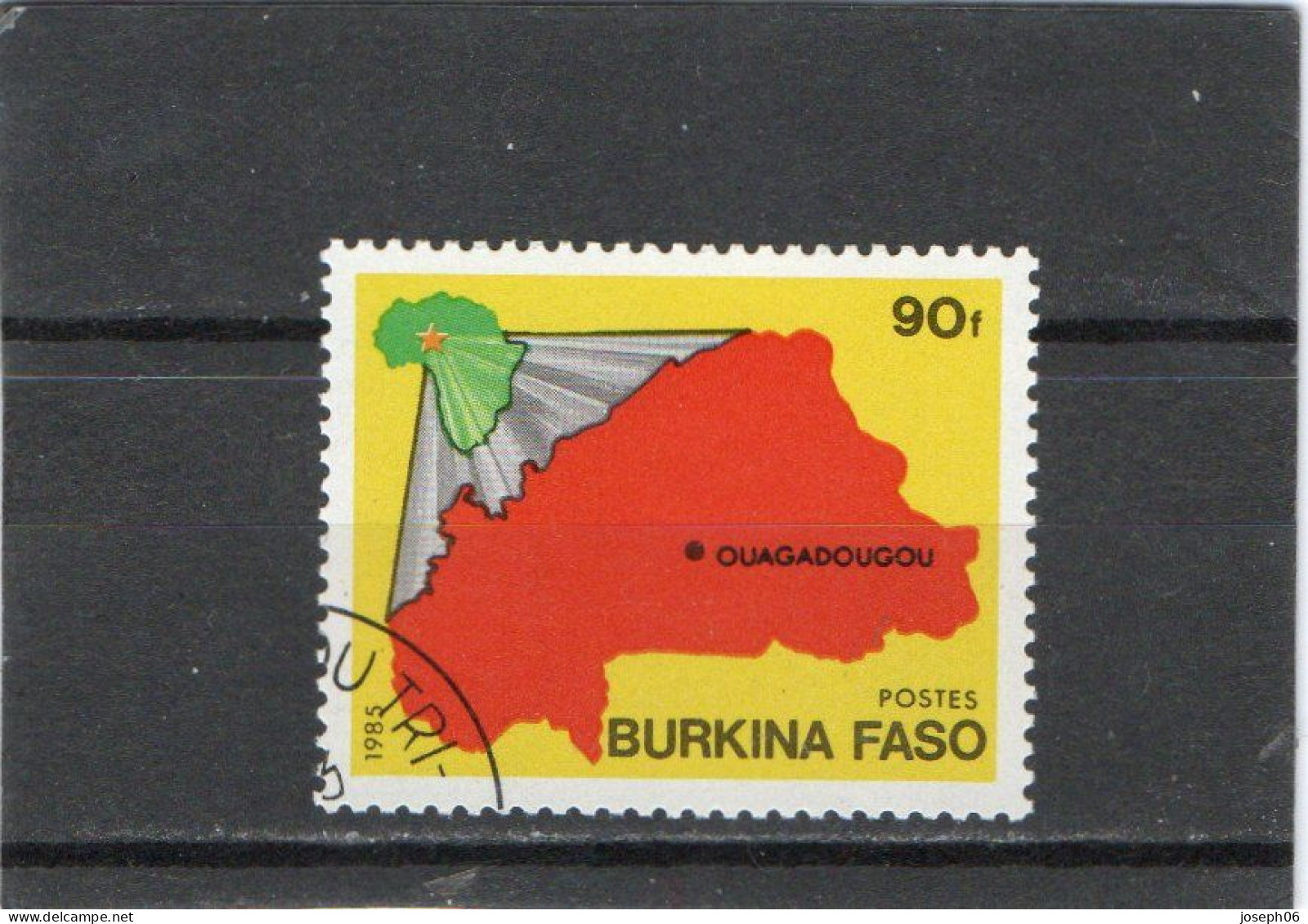 BURKINA  FASO   1985  Y.T. N° 642  Oblitéré  Frais De Gestion Compris - Burkina Faso (1984-...)