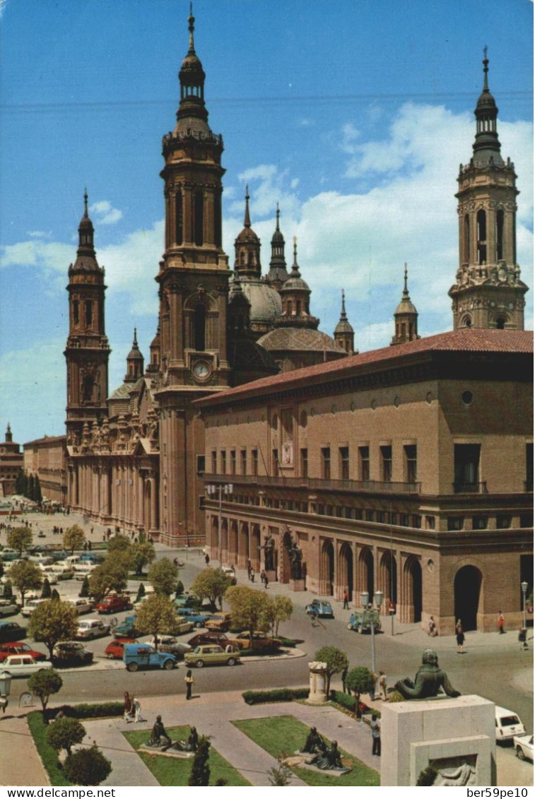 ESPAGNE ZARAGOZA PLACE DE NOTRE-DAME DE EL PILAR - Zaragoza