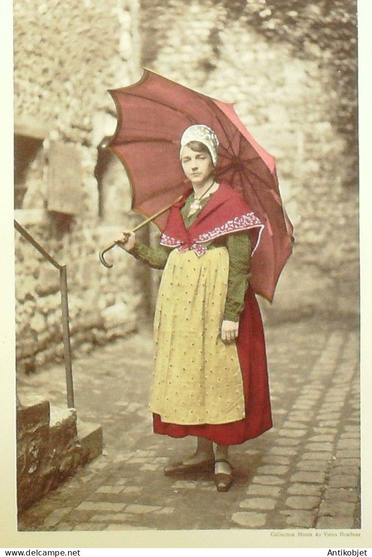 Costume Normandie Lieuvin (27) Villageoise Illustré Par Ch.Massin XXème - Famous People