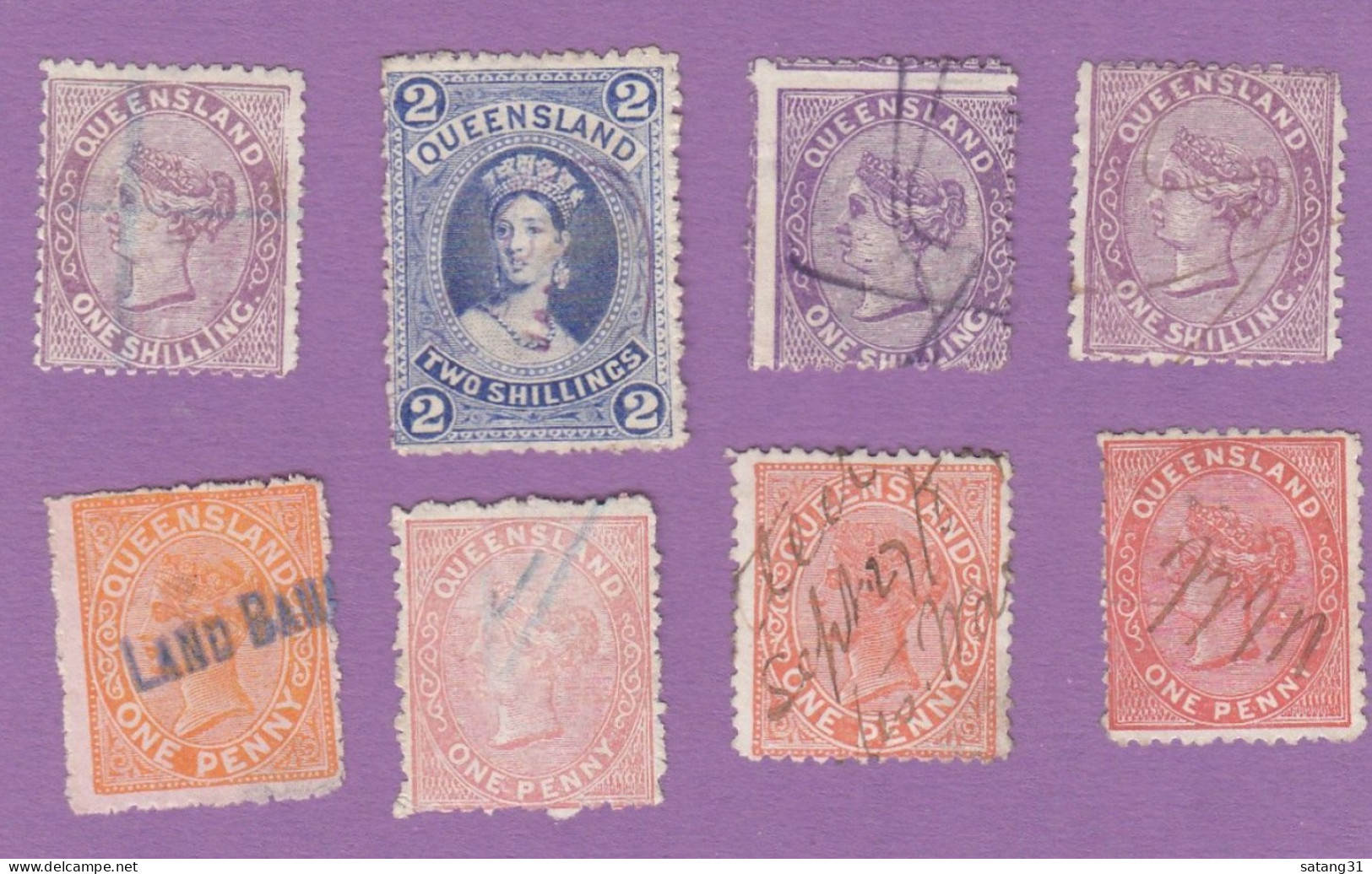 PETIT LOT DE  TIMBRES OBLITERES/ANNULES. - Gebraucht