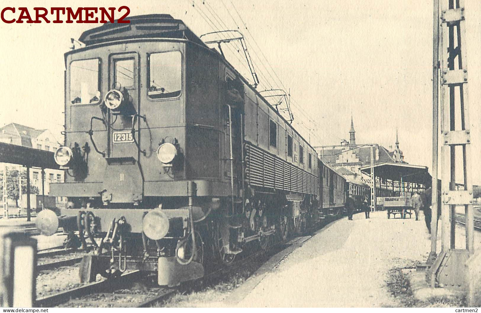 LE GOTTAHRD PULLMAN EXPRESS SUISSE TRAIN LOCOMOTIVE TRAMWAY GARE ZUG BAHNHOF CHEMINS DE FER LOKOMOTIVE STATION TRENO  - Autres & Non Classés