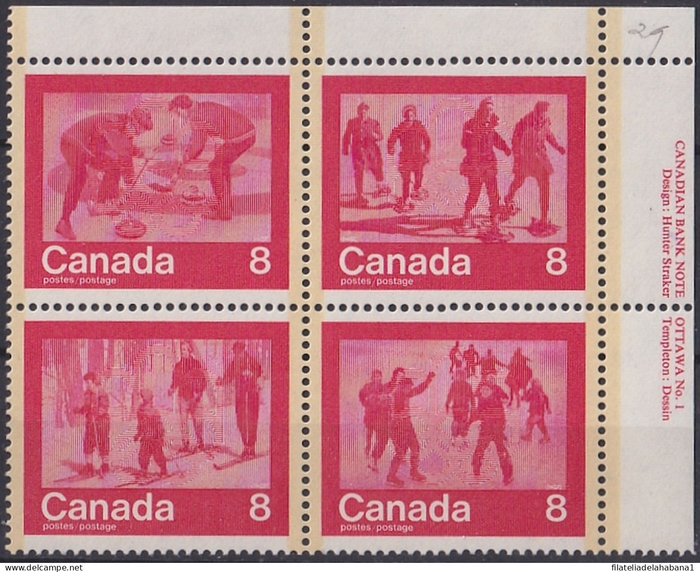 F-EX47626 CANADA MNH 1974 WINTER SPORT SKI CURLING SKATING. - Sci