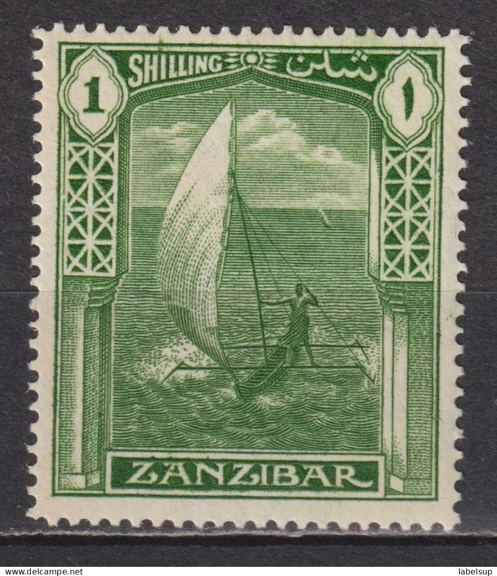 Timbre Neuf*  De Zanzibar De 1936  YT 186 MI 185A MLH - Zanzibar (...-1963)