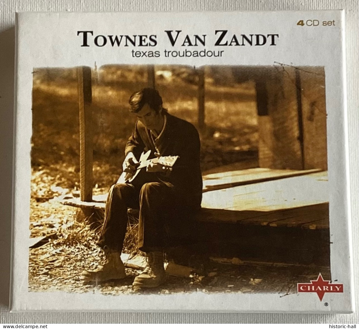 TOWNES VAN ZANDT - Texas Troubadour - BOX 4 CD - 2005 - UK Press - Blues