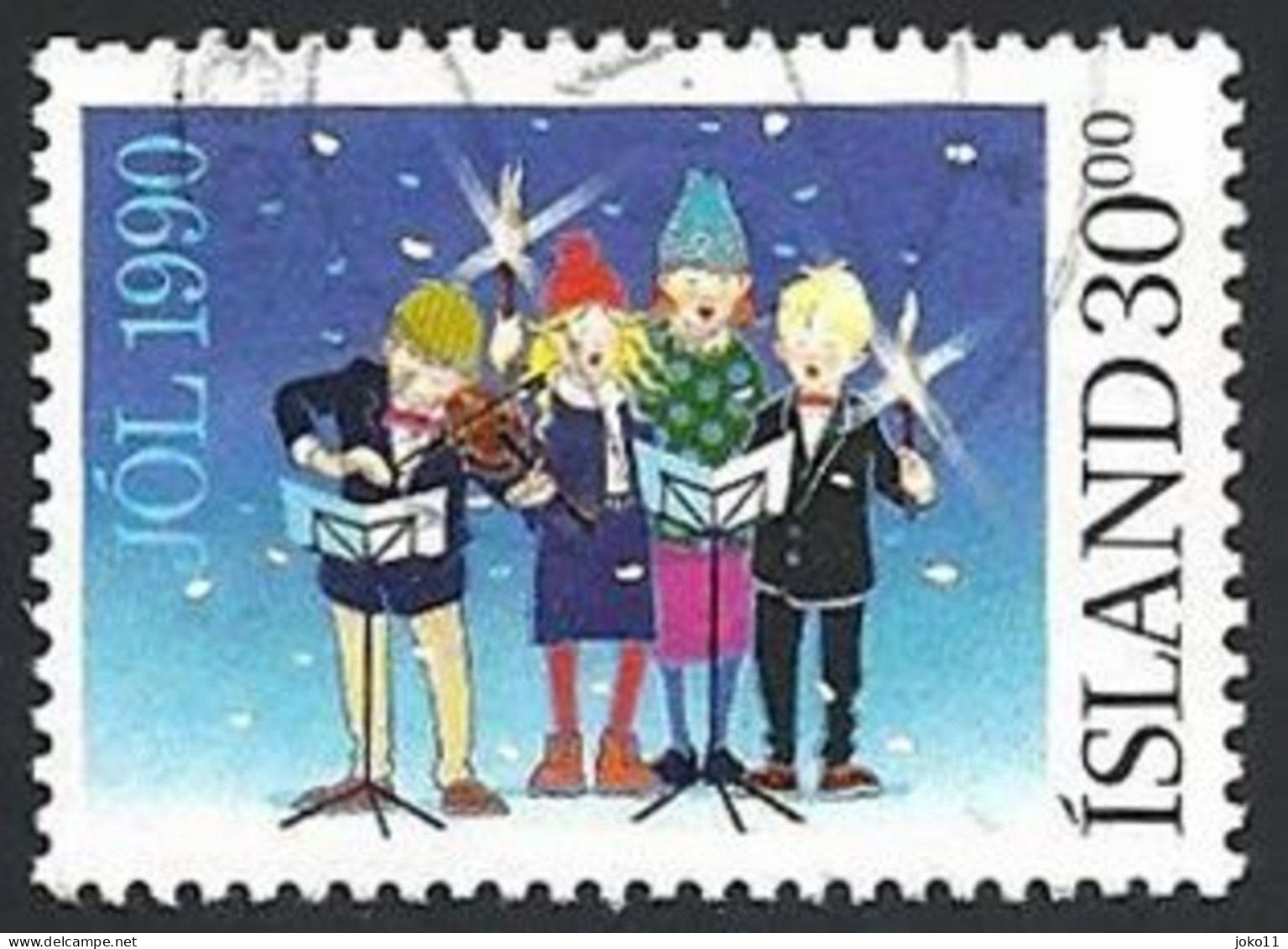 Island, 1990, Mi.-Nr. 737, Gestempelt - Usados