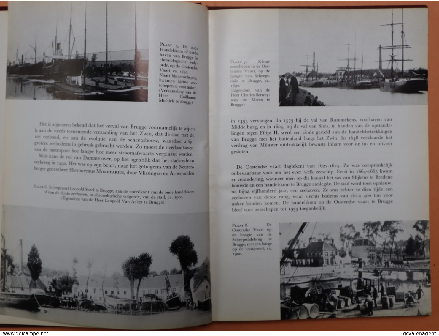 BOEK - HAVENCOMPLEX BRUGGE ZEEBRUGGE 1964 - GOEDE STAAT - 164 BLZ - 24 X18 CM ZIE AFBEELDINGEN - Zeebrugge