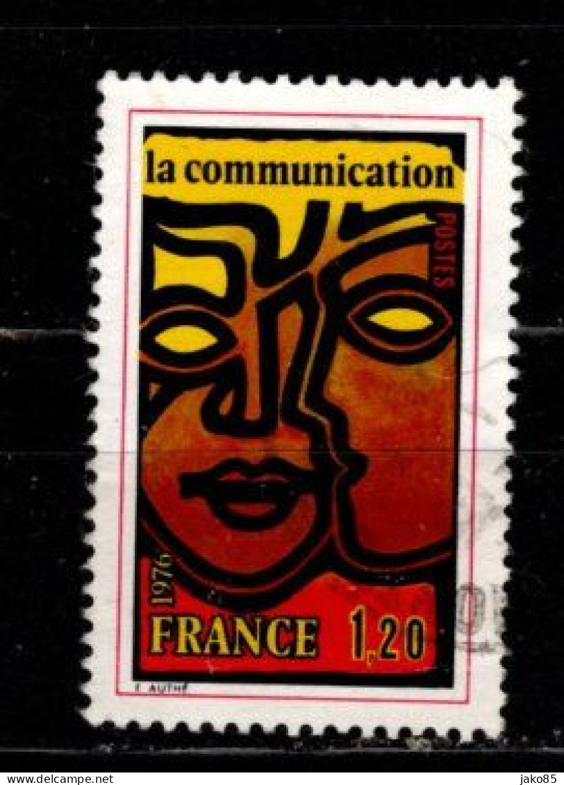 - FRANCE - 1976 - YT N° 1884 - Oblitéré - Communication - Gebraucht