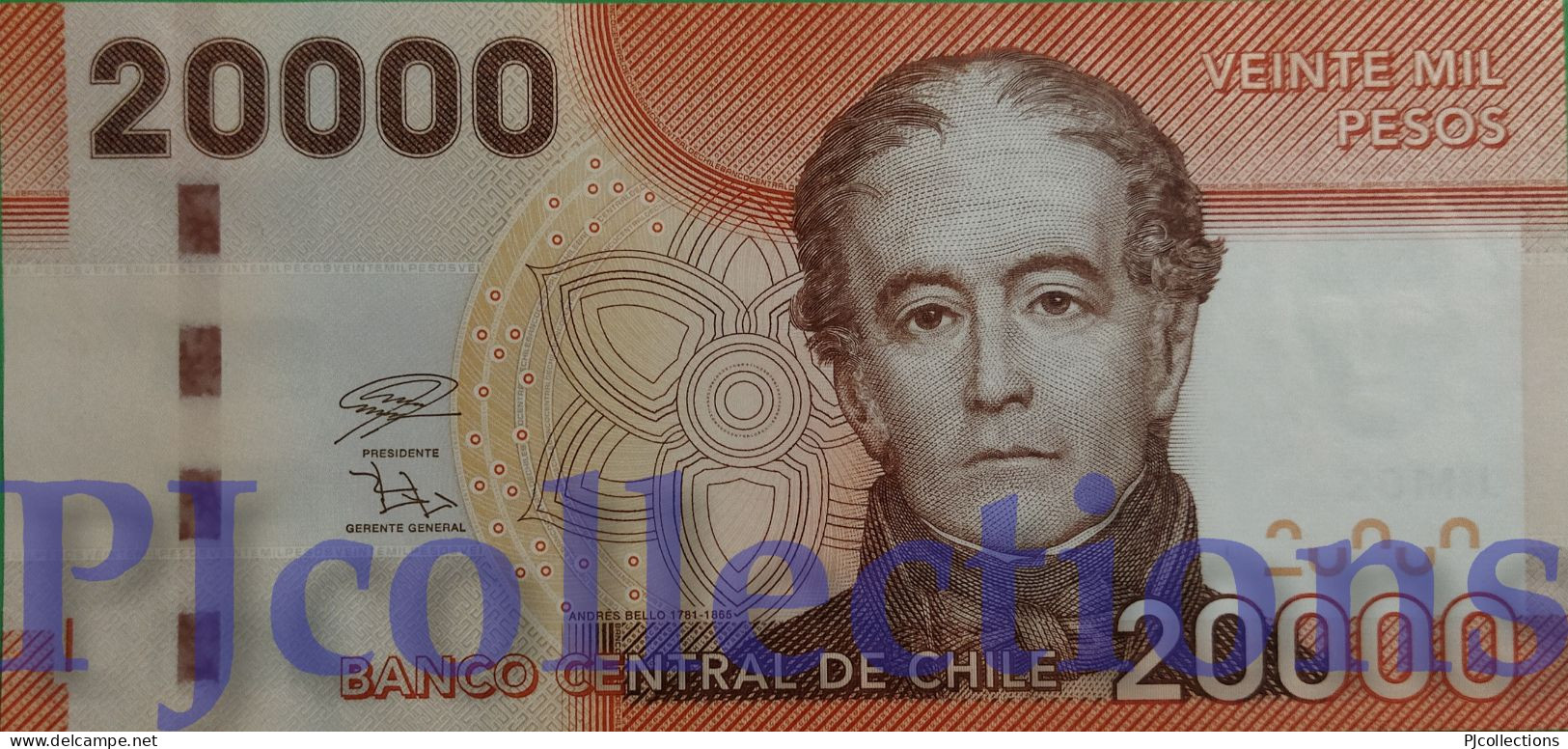 CHILE 20000 ESCUDOS 2020 PICK 165k UNC - Chile