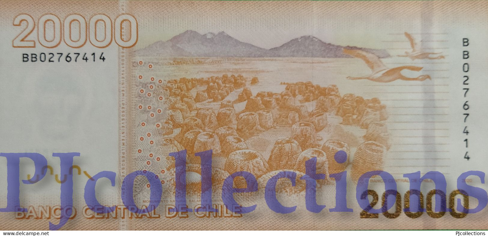 CHILE 20000 ESCUDOS 2020 PICK 165k UNC - Chile