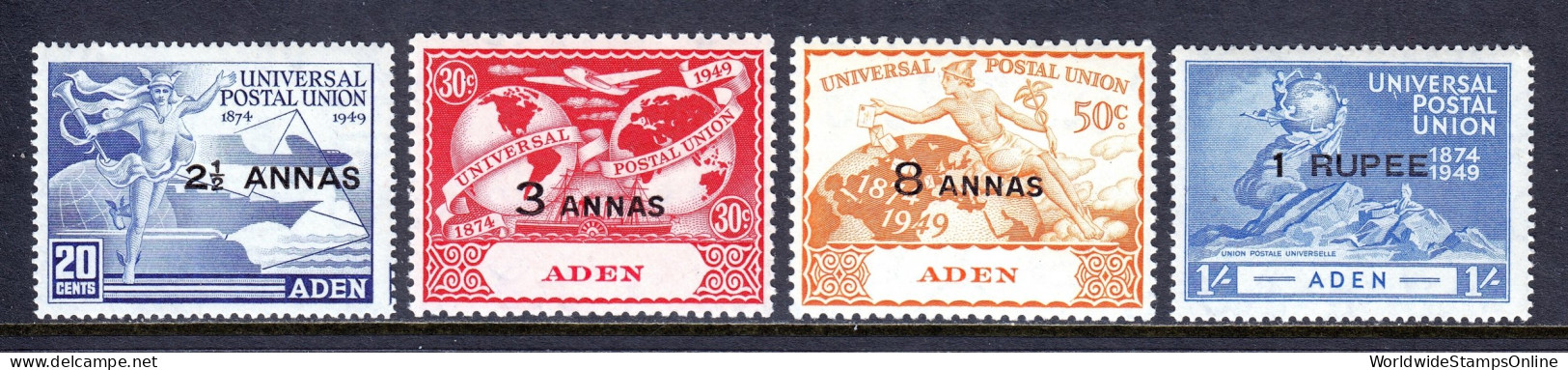 Aden - Scott #32-35 - MNH - SCV $5.50 - Aden (1854-1963)