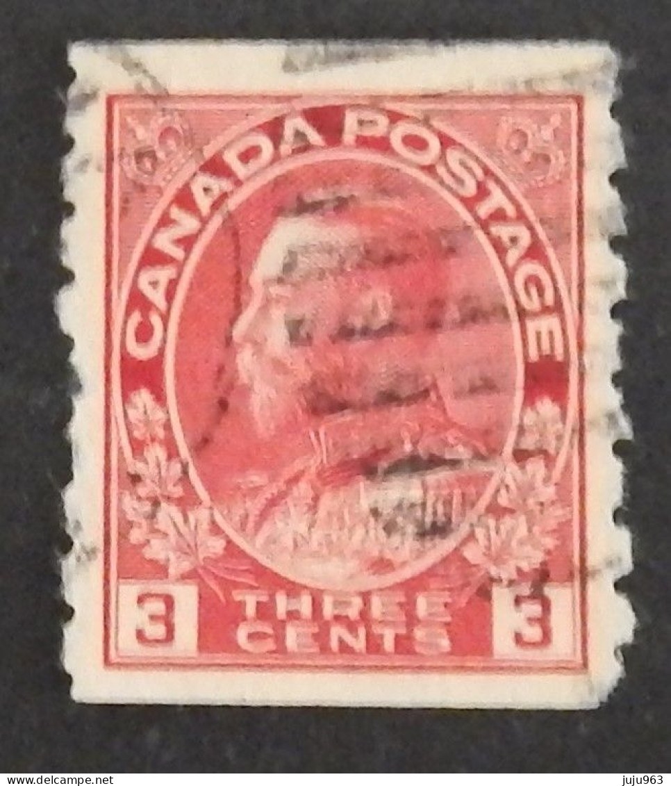 CANADA YT 111bB  OBLITÉRÉ "GEORGE V" ANNÉES 1918/1925 - Used Stamps
