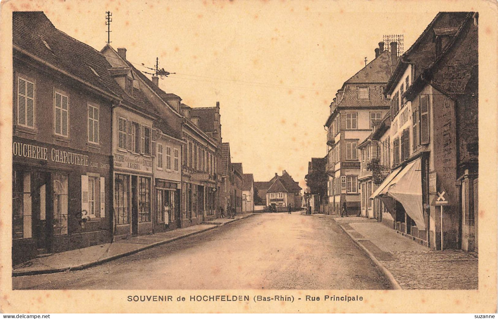 HOCHFELDEN - Souvenir - Rue Principale - Dettling Ed. - Hochfelden