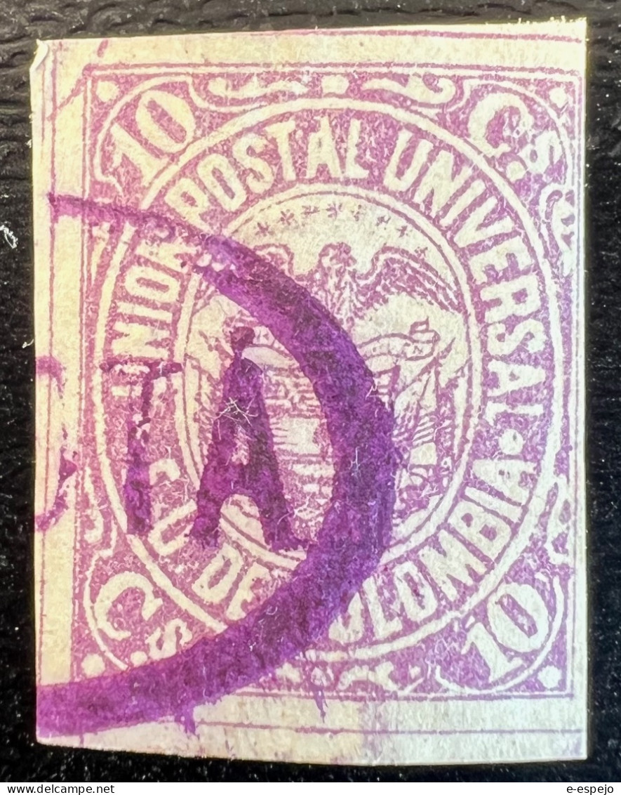 Kolumbien 1881: U.P.U. (Universal Postal Union) Mi:CO 74 - Colombia