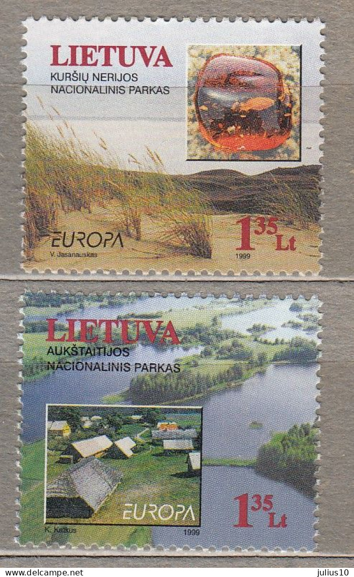 LITHUANIA 1999 Europa CEPT MNH(**) Mi 693-694 # Lt701 - 1999