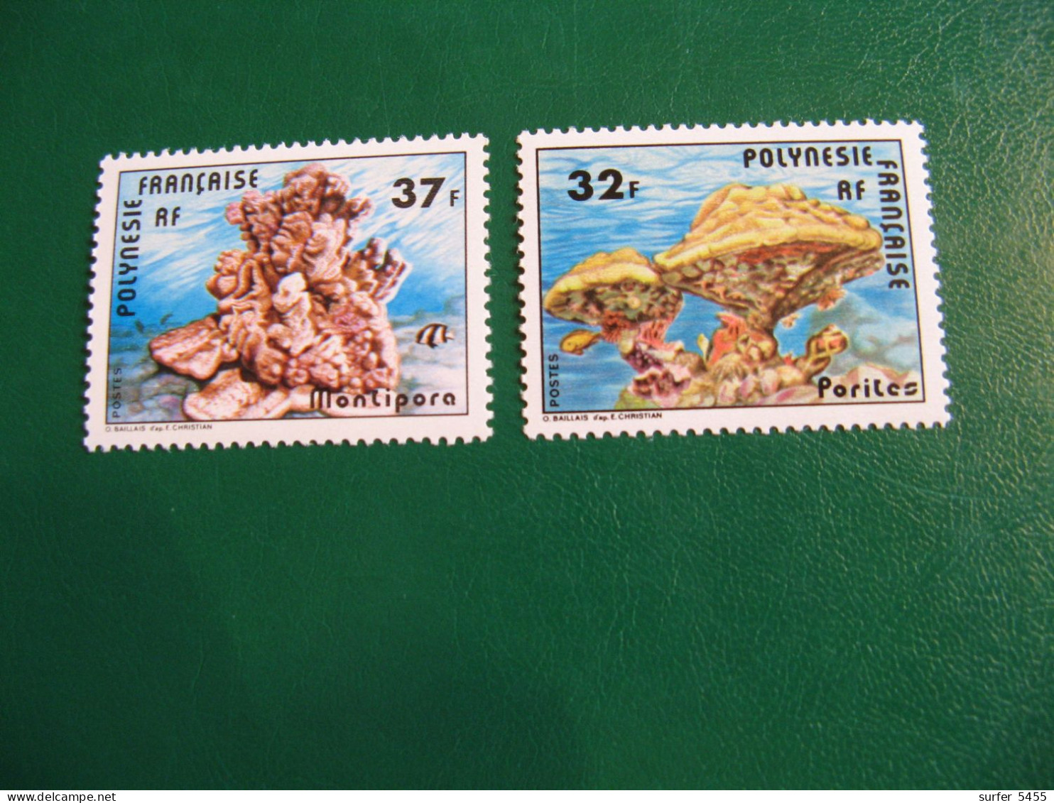 P0LYNESIE YVERT POSTE ORDINAIRE N° 130/131 TIMBRES NEUFS ** LUXE - MNH - SERIE COMPLETE - COTE 6,15 EUROS - Neufs