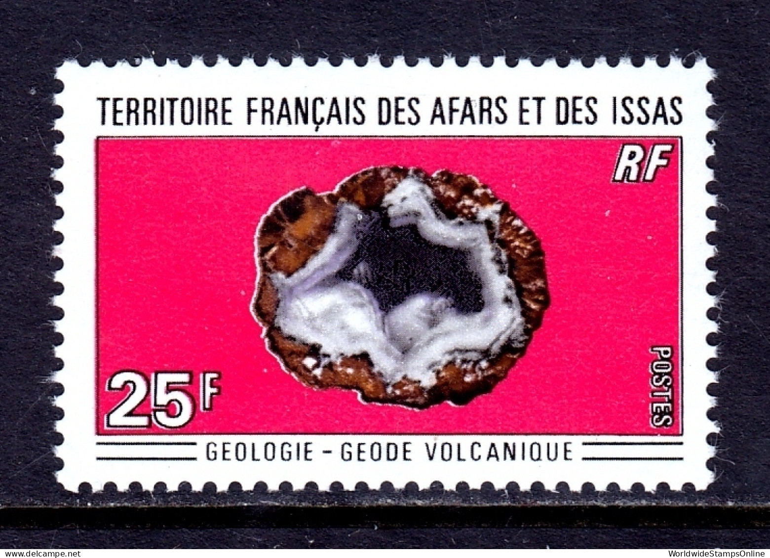 Afars And Issas - Scott #351 - MNH - Minor Ink Offset On Reverse - SCV $8.25 - Nuevos