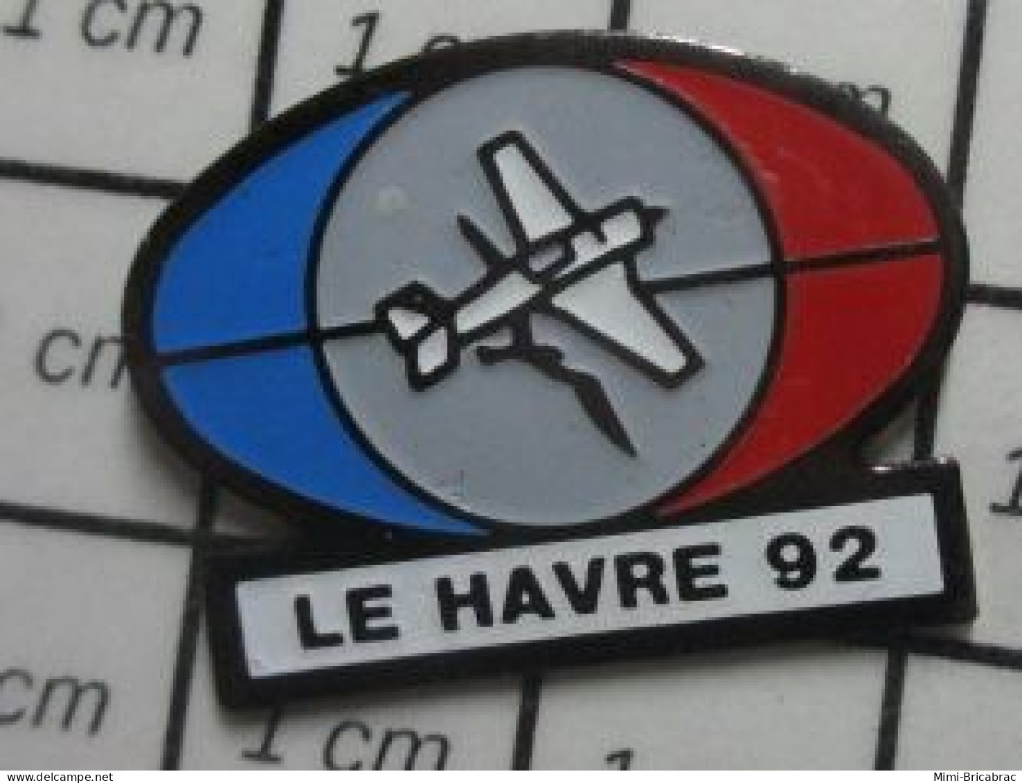 2020 Pins Pin's / Rare & Belle Qualité  / AVIONS / AVIATION LEGERE LE HAVRE 1992 - Avions