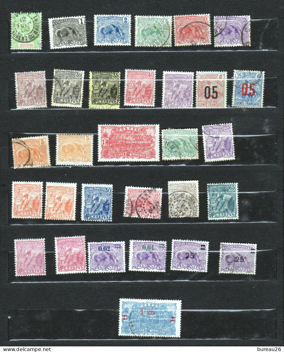 GUYANE A LOT 1 Avec Oblitérés - Used Stamps