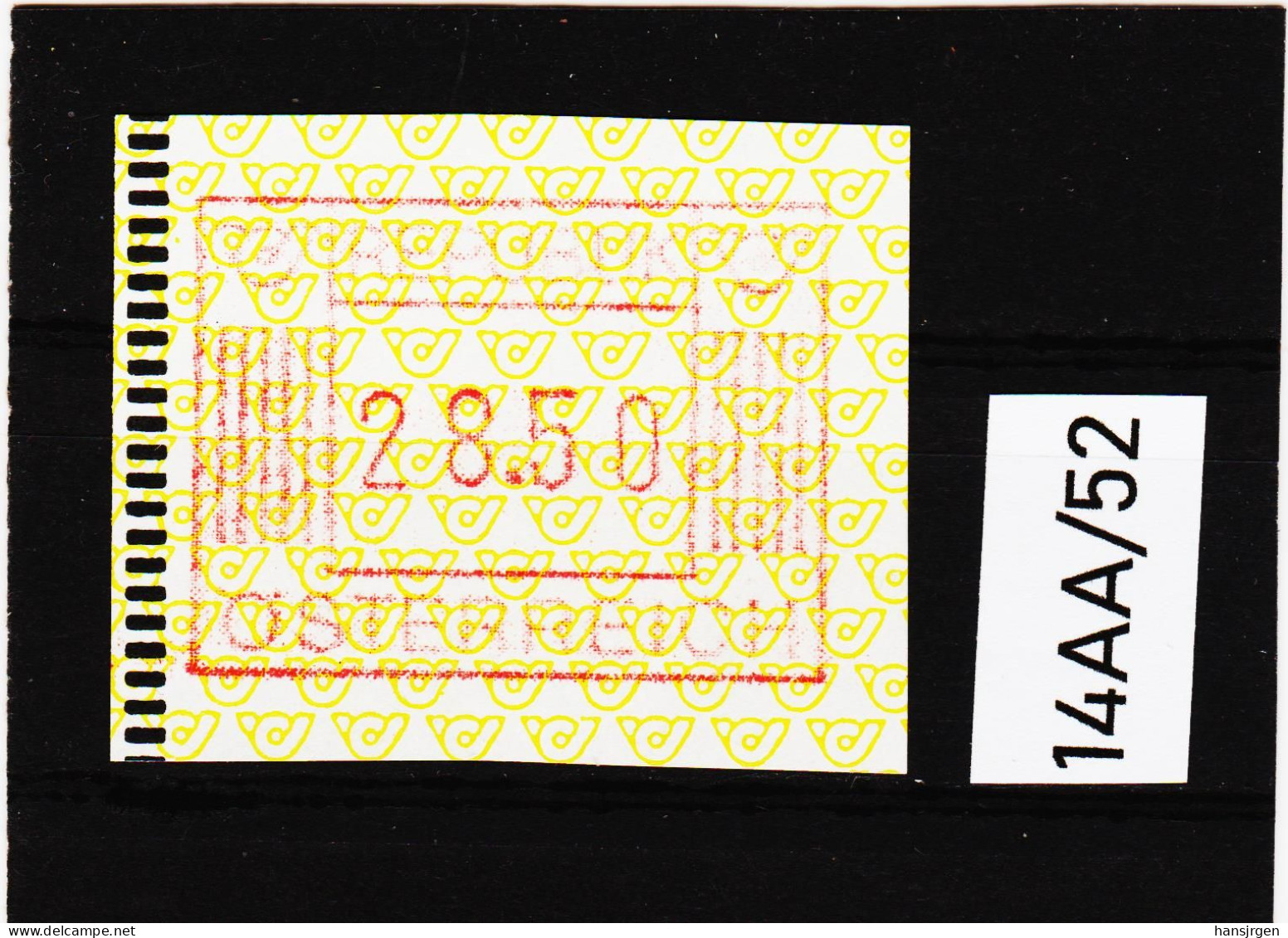 14AA/52  ÖSTERREICH 1983 AUTOMATENMARKEN 1. AUSGABE  28,50 SCHILLING   ** Postfrisch - Timbres De Distributeurs [ATM]