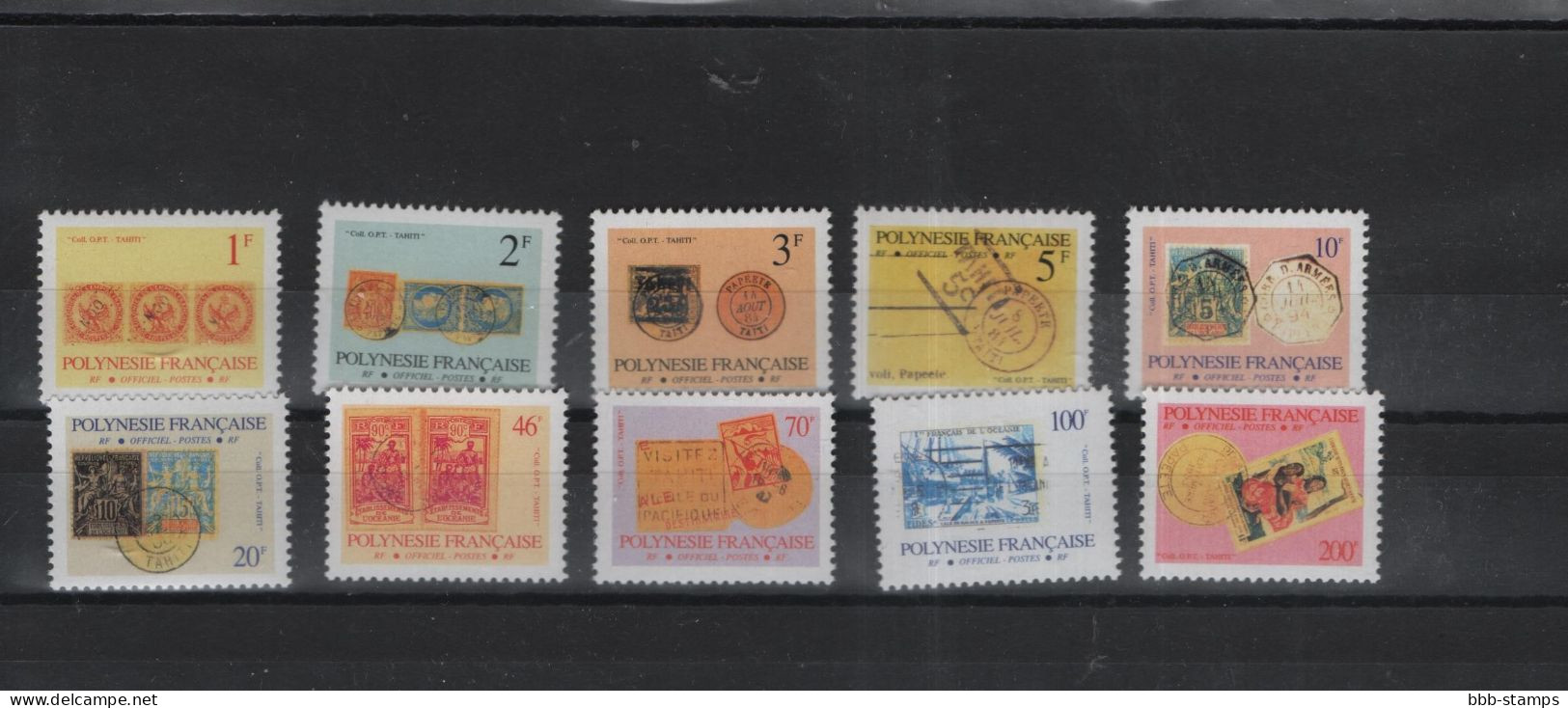 Französisch Polynesien Michel Cat.No. Mnh/**  Service 16/25 - Officials